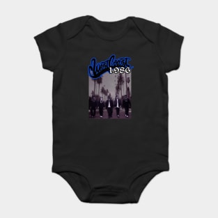 West Coast Rapper And Hip Hop Retro Baby Bodysuit